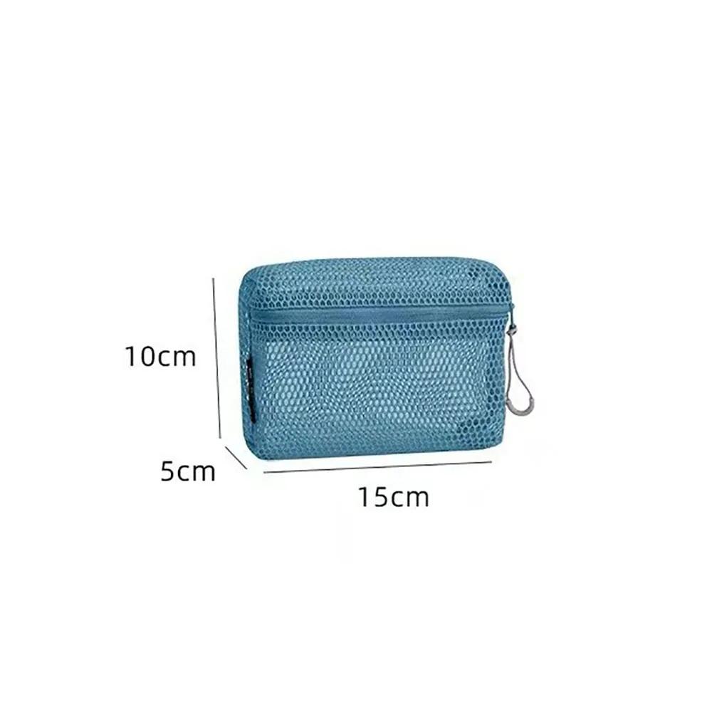 New PVC Wash Bag Transparent Waterproof Cosmetic Bag Large Capacity Handheld Makeup Storage Bag Women