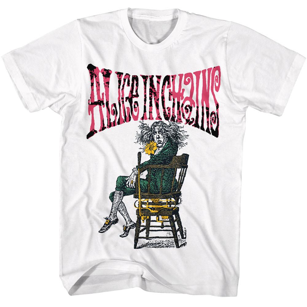 Alice In Chains album cover graphic unisex 100Cotton shirt 2026 Summer New Unisexs Y2k vintage rock fashion streetwear Tshirt