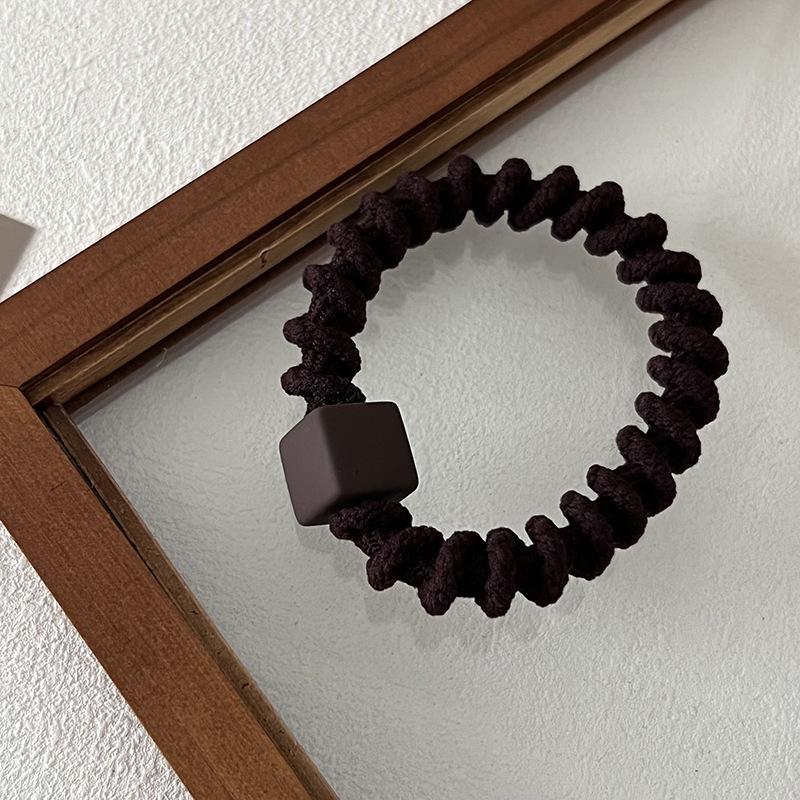 High-Elastic Spiral Anti-Slip Hair Tie for High Ponytails and Voluminous Styles