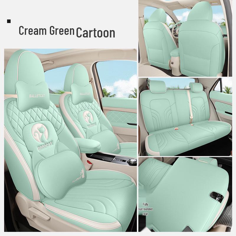 Совместимый чехол на сиденье для 2022 ORA Good Cat Morandi Edition Premium/Luxury