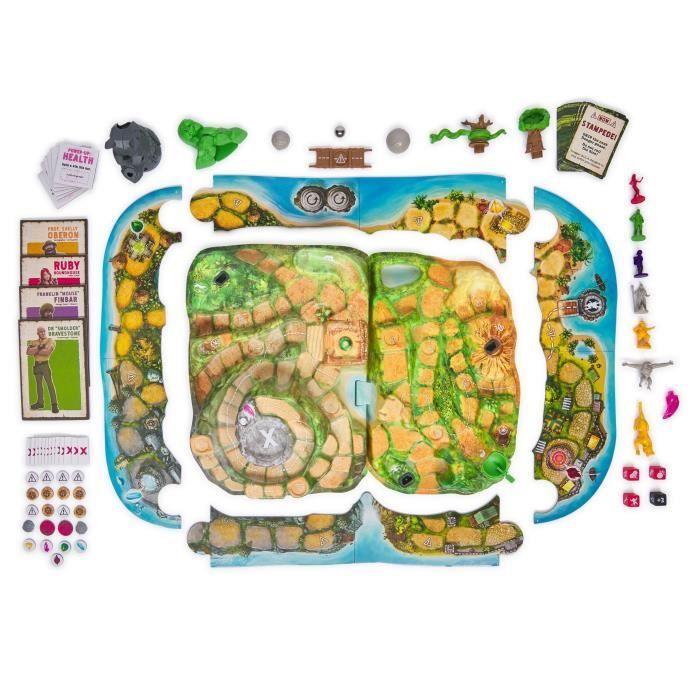 Jeu Jumanji L'Île du Danger Plateau 3D - Aventure 30 min - SPIN MASTER - A partir de 8 ans