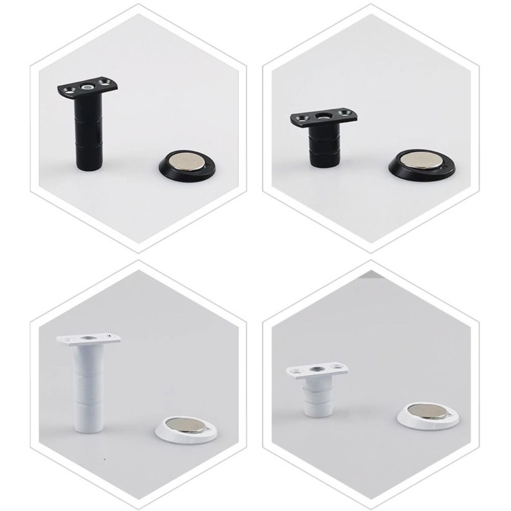 Противоударный Невидимый Дверной Магнитный Стопор Без Сверления Безопасный Магнитный Дверной Упор Снижение Шума Нержавеющая Сталь Дверные Стопоры Держатель