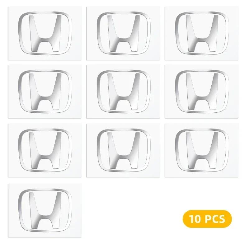 For Honda Metal emblem Auto Decor Decals Car Window Wiper Stickers For Honda Accord Odyssey Civic CRV Inspire Envix City Car acc