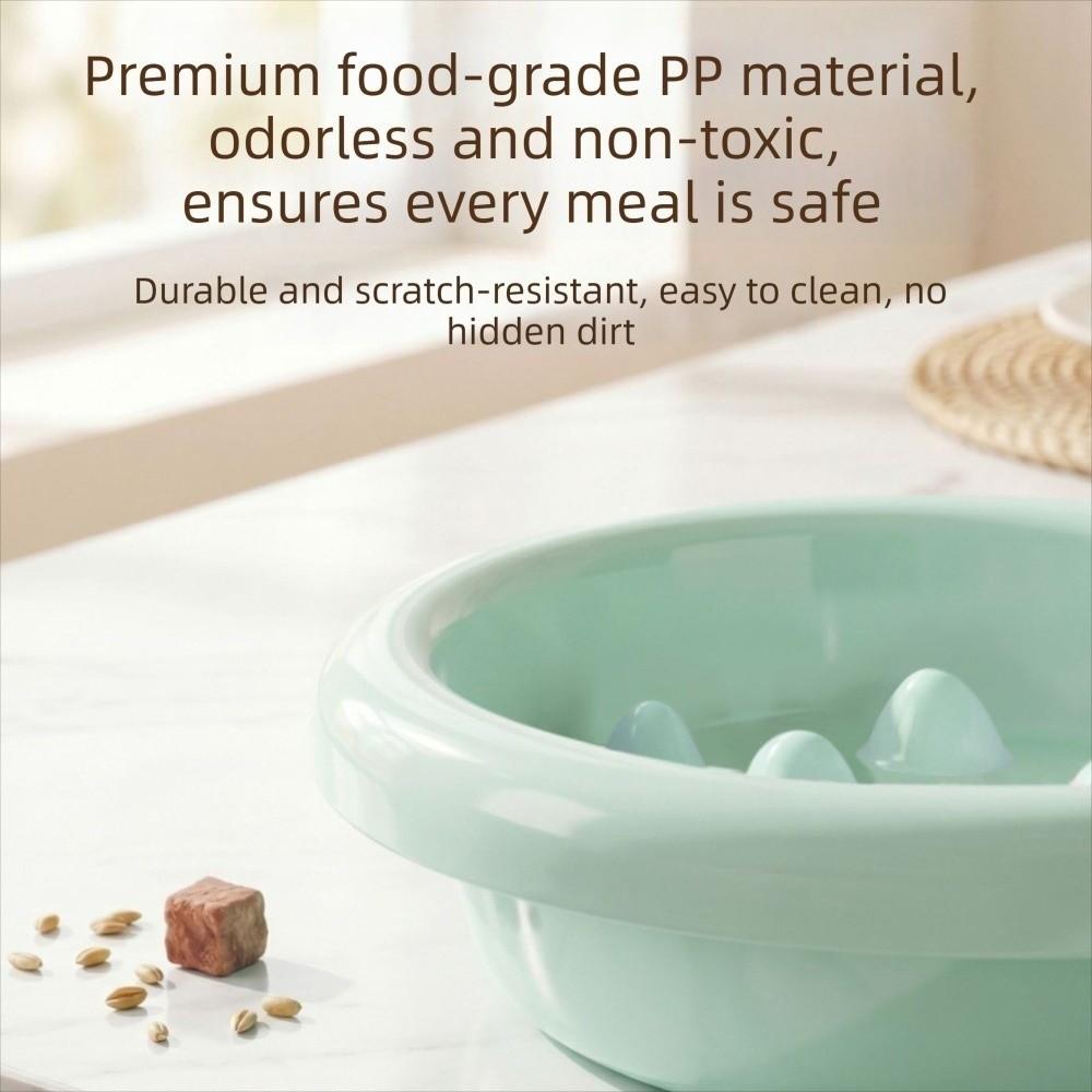 With Stand Slow-Feeding Bowl Bite-resistant Anti-Overturning Bowl Elevated Cat Bowl  Outdoor Use