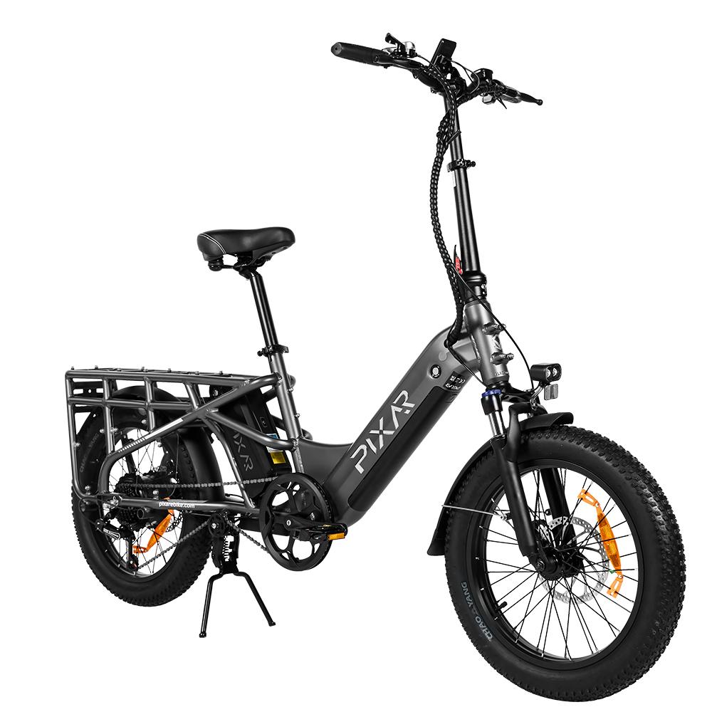 PIXAR Plus7 20" City Electric Bike 500W Motor 48V 20.4Ah Battery