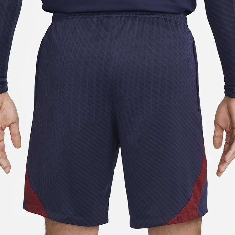 Nike Soccer Bottoms Men's Dark Blue Moderate Straight Fit Pants DX3193-498
