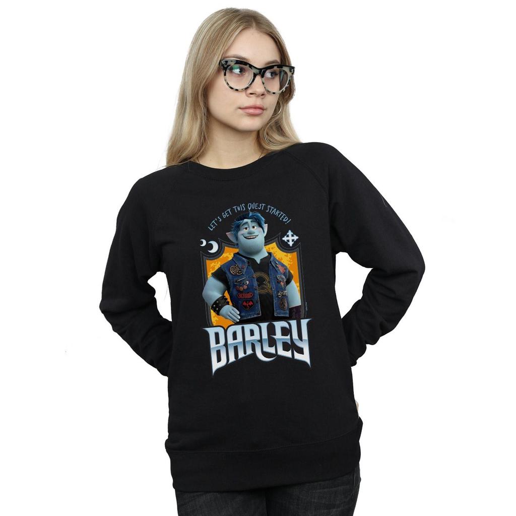 Disney Womens/Ladies Onward Barley Pose Sweatshirt