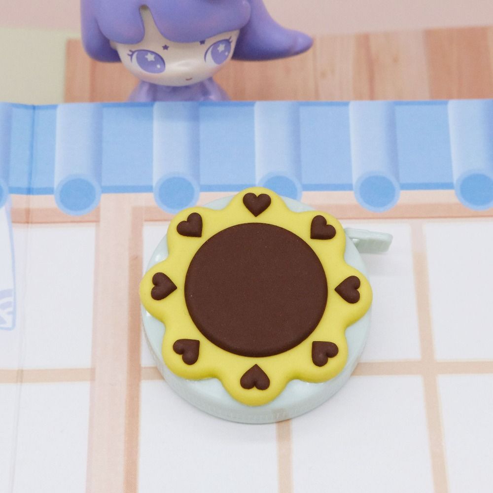 Выдвижная мягкая измерительная лента мультяшная мини-измерительная лента для шитья тканей для тела портного