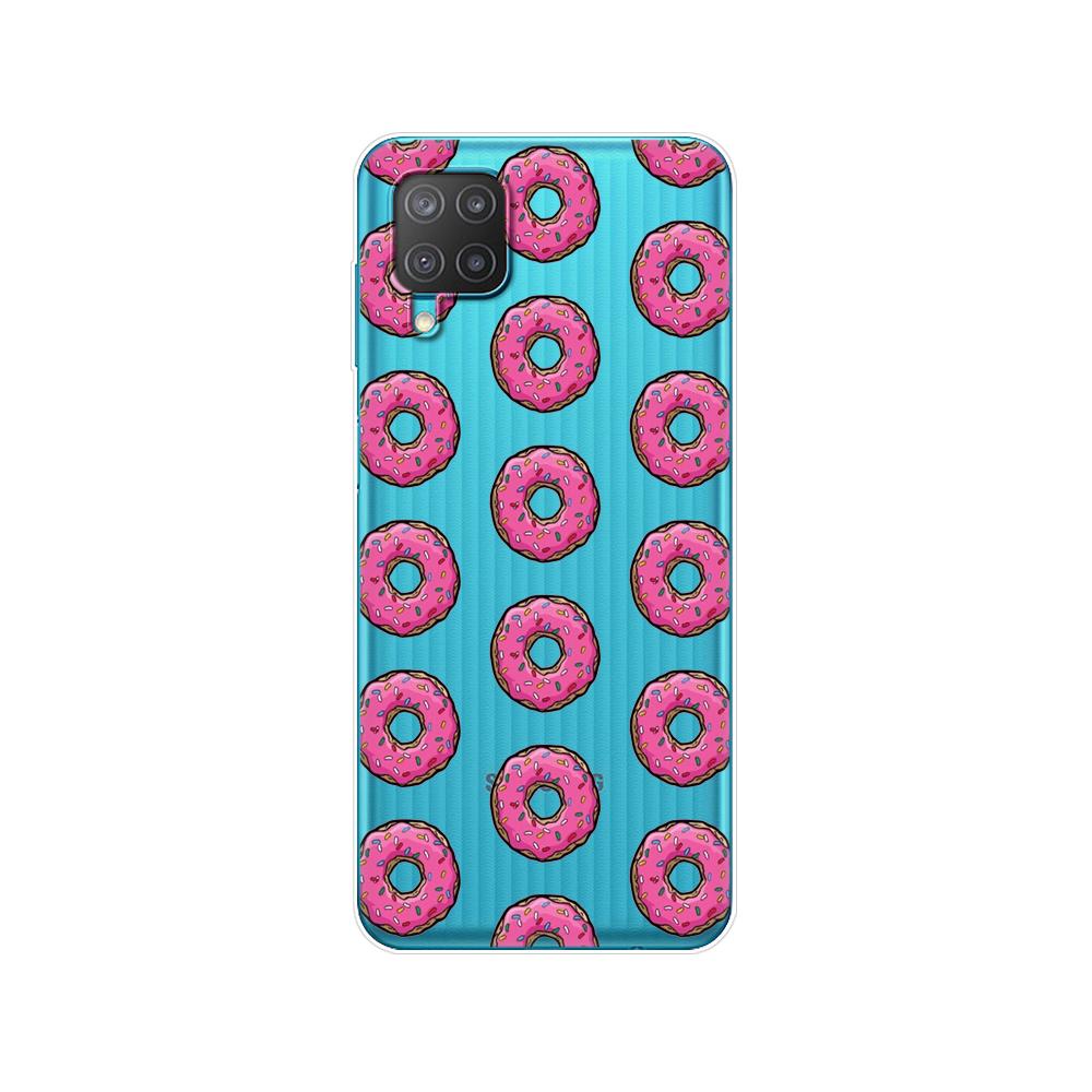 Чехол для Samsung M12, задняя крышка для телефона Samsung Galaxy M12 GalaxyM12 M 12 m127, мягкий чехол из ТПУ, силиконовый бампер, 6,5 дюйма