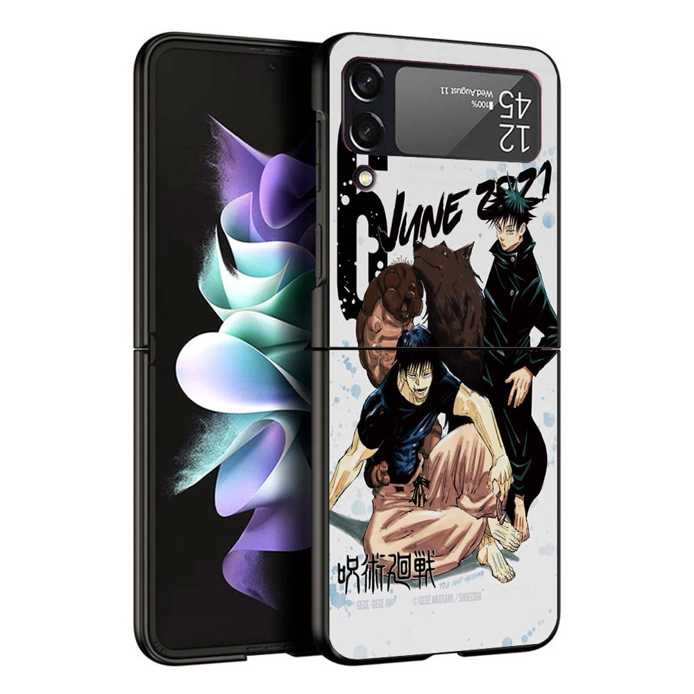 Чехол для телефона JusuKaisen Фушигуро Тодзи для Samsung Galaxy Z Flip7 Flip6 5G Flip5 Flip4 Flip3 ZFlip 7 6 3 4 5 Ударопрочная задняя крышка