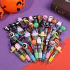 5-20pcs Halloween Themed Pens Mini 4 Colors Ballpoint Pen Kids Halloween Birthday Party Favors Trick or Treat Gift School Reward