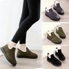 Autumn and Winter Cotton Shoes Female Winter Warm Plus Velvet Korean Version of A Hundred Casual Shoes A Foot Stirrups