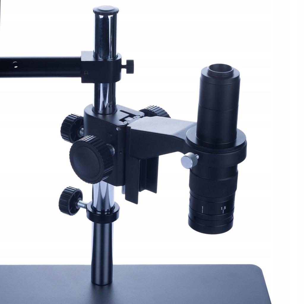 Rosfix Mikroskop Cyfrowy Earth Pro MCEP-0.5X – Powiększenie 7x-45x | Wyświetlacz 8 Cali | Uchwyt I Oświetlacz 56xLED W Zestawie