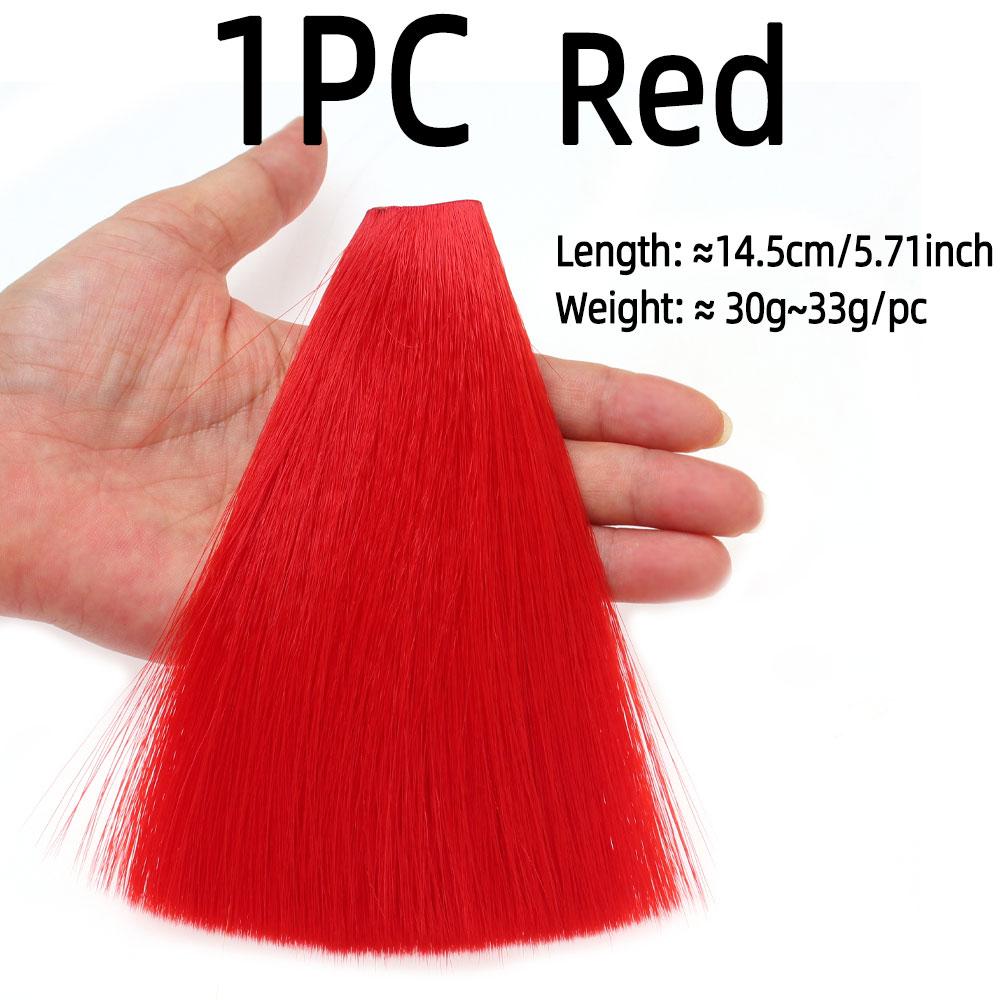 1 шт. синтетический искусственный материал для вязания мушек из волокна Bucktail для нимф, поденок, стримеров, джиг-приманок, приманок для соленой воды
