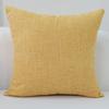 Nordic Home Thickened Linen Solid Color Pillowcase Sofa Cushion Cover Pillowcase