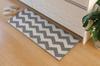 IKEHIKO Wake Kitchen Mat, Gray, Approx. 45 X 252 Cm, Non-Slip, Washable, Nordic Style #2036039