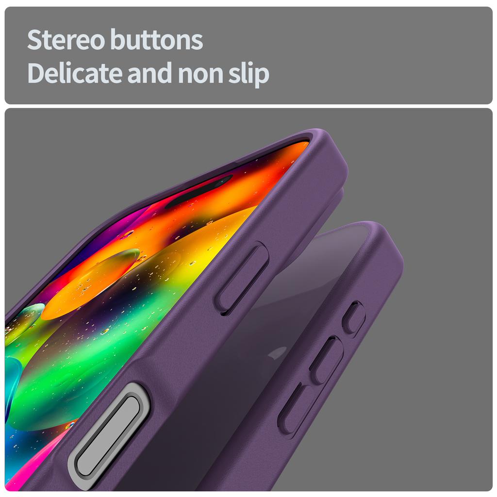 For iPhone 17 Case Skin Touch Matte Anti Drop TPU PC Phone Back Cover