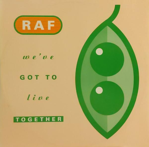 12-дюймовая пластинка R.A.F. - Мы должны жить вместе PWLT218 PWL Continental 1992 UK Танцевальная и Электронная Б/У