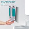 1PCS 350ml Hand Soap Shampoo Dispenser Wall Mount Shower Liquid Dispensers Containers  for Bathroom