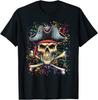 Skull and Cross Bones Pirate Flag Vintage T Shirt