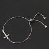 2 Colors Women Chain Bracelet Not Allergic Adjustable Link Braclet Evil Eyes Butterfly Cross Cuckold Braslet Gift For Her Joias
