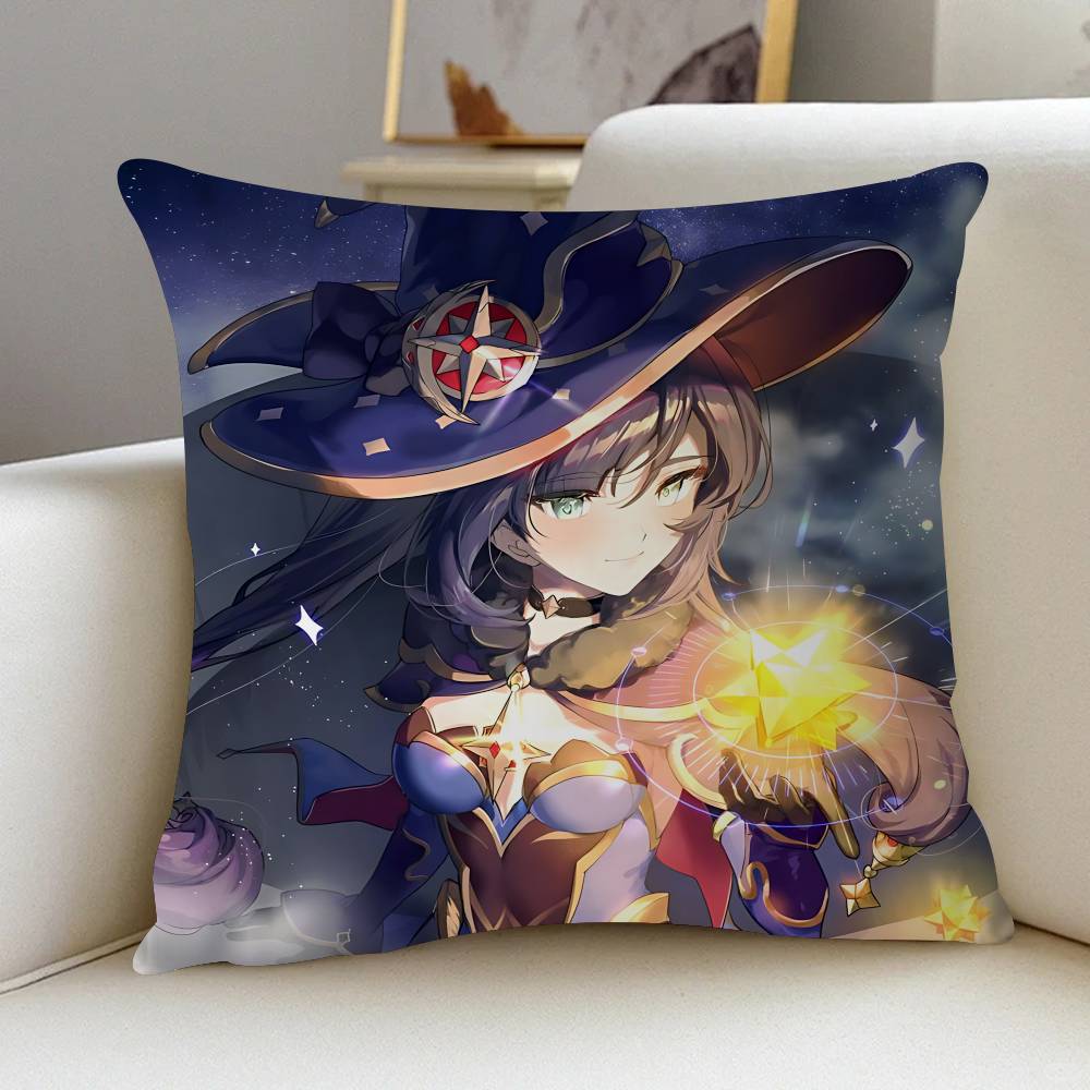 Astrologist Mona M-Megistus Pillow Gift Home Office Decoration Pillow Bedroom Sofa Car Cushion CoverPillow Case