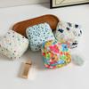 Floral Sanitary Napkin Storage Bag Girls' Sanitary Napkins Bags Women Cosmetic Bag Coin Purse Card Bag Travel Cosmetic Organizer