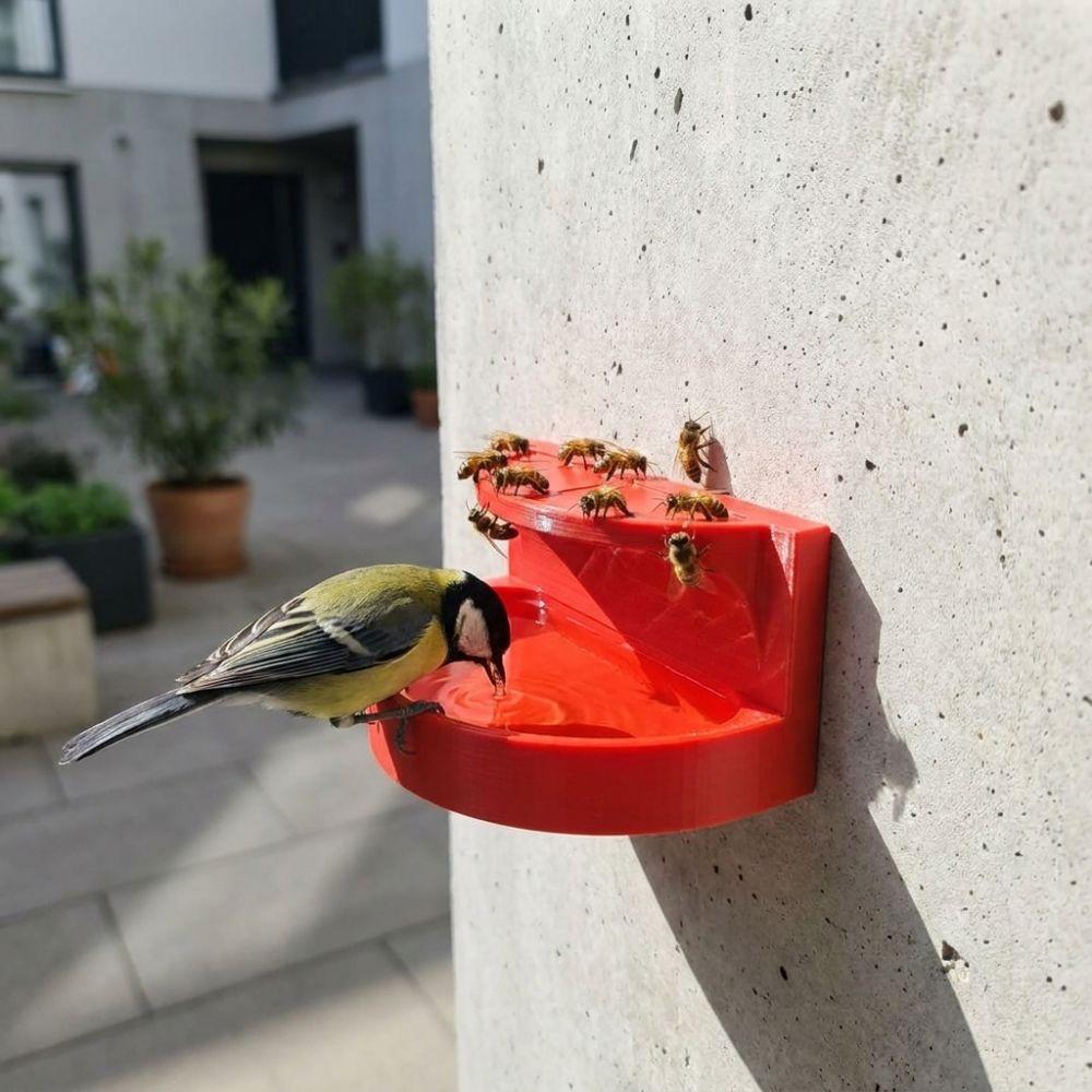 3D Printed Insect Feeding Station Plastic Insect Drinking Device Bird Feeding Station Farm Use