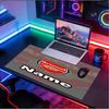 Custom Name Personalized football team Pattern Mousepad, Laptop PC Desk Mat, Decorative Desk Mat for Home Keyboard Pad Gift