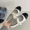 Fashion Designer Butterfly-knot Women Mary Jane Shoes Fashion Shallow Slip On Shoes Ladies Casual Outdoor Soft Sole Ballerina Shoes
