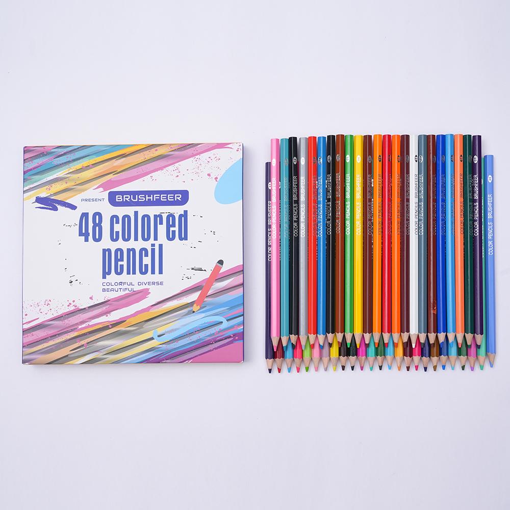 12/24/36/48 цветов масляный карандаш для художника профессиональный набор цветных карандашей для рисования эскизов для детей студентов рисование школьные принадлежности для рисования