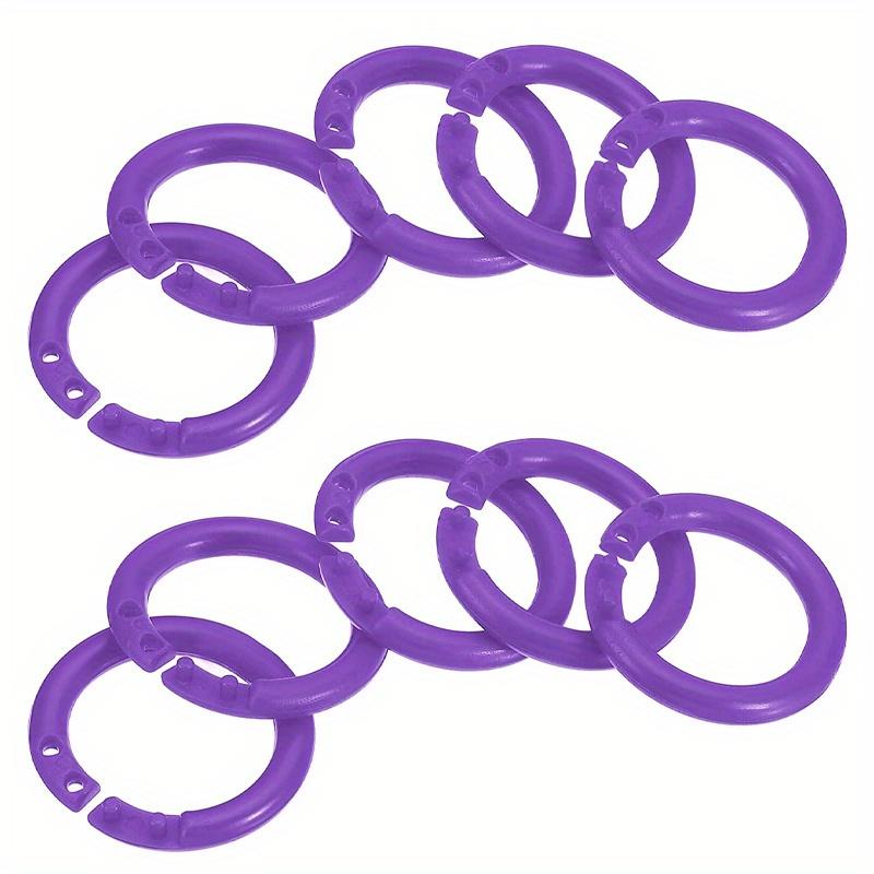 10/25 шт., пластиковое кольцо-переплет для книги, скрапбукинга, фотоальбома, фотоальбома