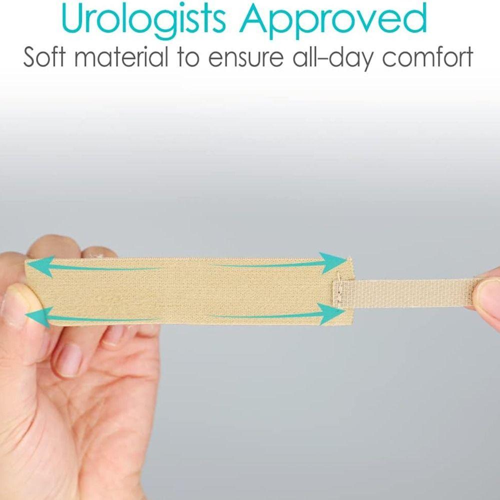 Регулируемый мужской внешний катетер, набор многоразовых мужских фиксаторов катетера, аксессуары, фиксатор зажима для полового члена