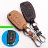 High Quality Genuine Leather Car Remote Control Car Key Chain Case Cover For Hyundai MISTRA 4 Buttons Protect Shell Starline A91