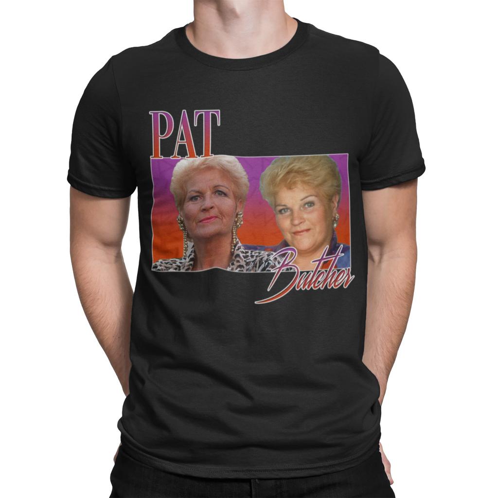 homage 80s horror film movie t shirt for halloween pat butcher eastenders fans