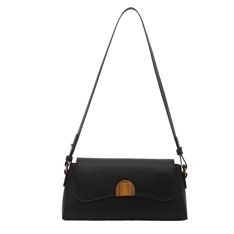 Женская сумка под мышкой 2025 новая модная и популярная сумка через плечо Maillard литературная текстура простая маленькая квадратная сумка