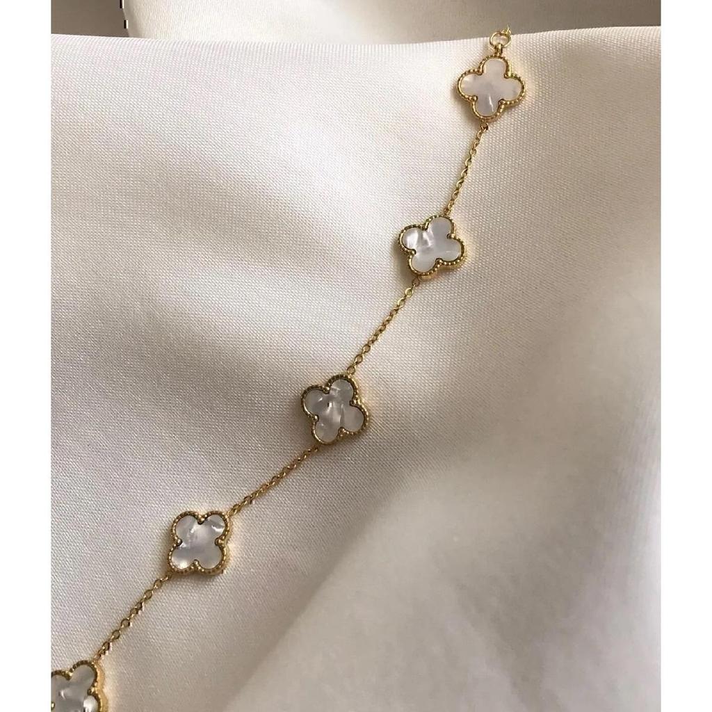 Стальной браслет «Розовый бутон»