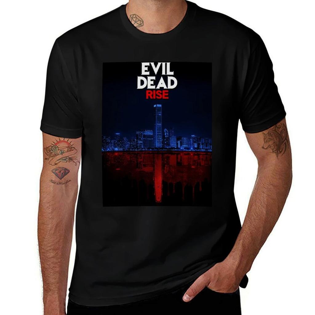 Evil Dead Rise Film TShirt No Iron Casual Short Sleeve Top TShirt
