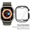 Для Apple Watch Series 8 Ultra/Pro 49 мм чехол для часов в комплекте Мягкая защитная пленка из ТПУ для iWatch 7 41/45 мм
