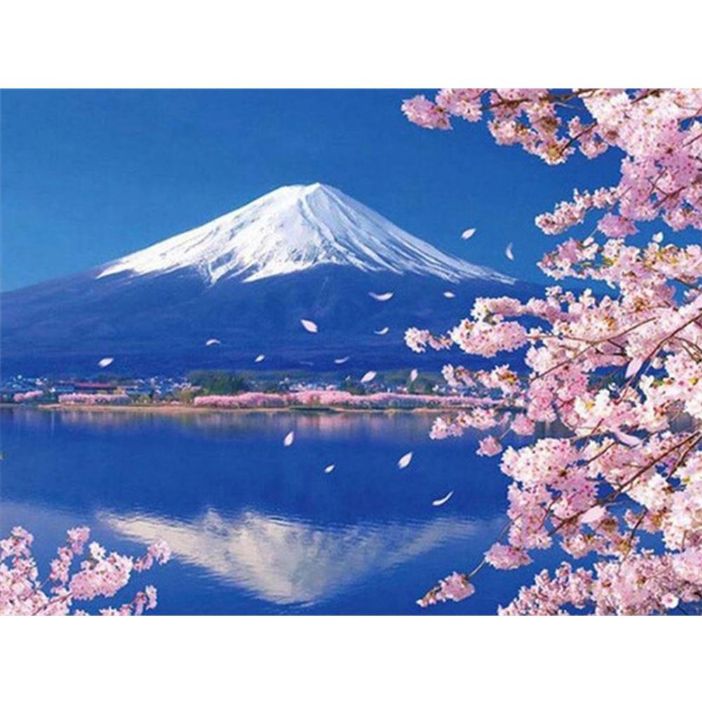 3D алмазная живопись Пейзаж Вышивка крестом DIY Алмазная вышивка вишни картина со стразами украшение дома