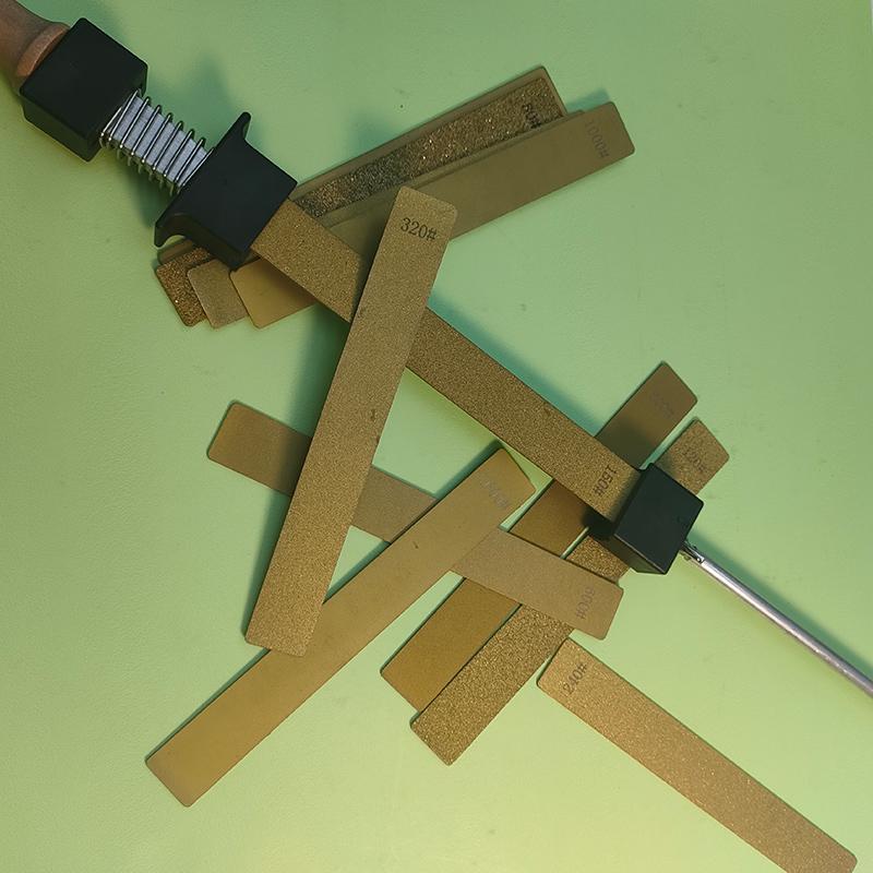 1pc Mesh Diamond Sharpener Stone Sharpener Scissors Razor Polishing Kitchen Knife Sharpening System Tools Tools