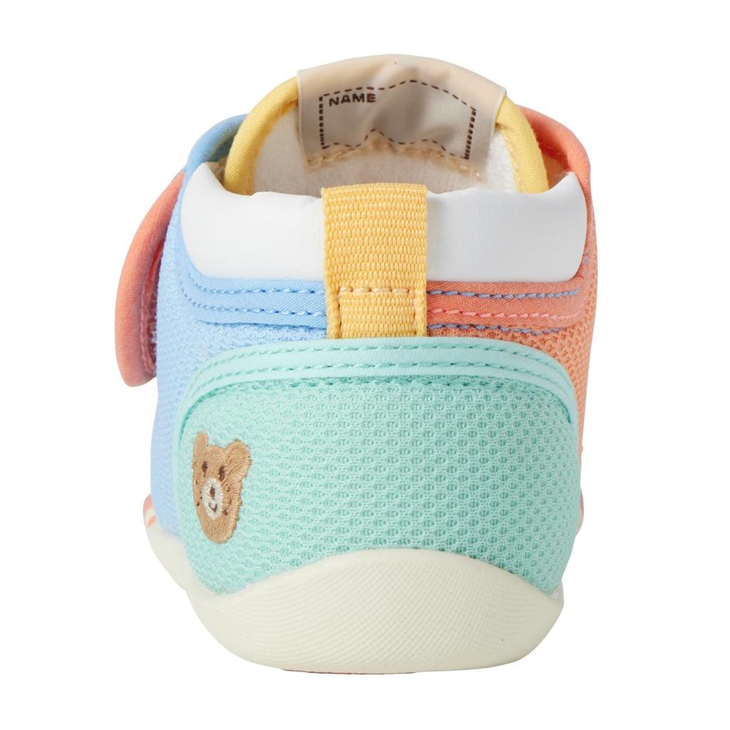 MIKIHOUSE HOT BISCUITS Первая детская обувь для мальчиков и девочек, детская одежда, многоцветная, 13 см, 70-9324-140