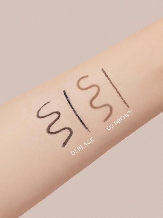 THIM BEAUTY THIM Artist Touch Двойная подводка для глаз [Карандаш] 0,12 г / [Жидкая] 0,22 г