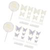 3 Sets  Cake Insert 3D Color  Cake Insert Card Cupcake Topper Birthday Wedding Par