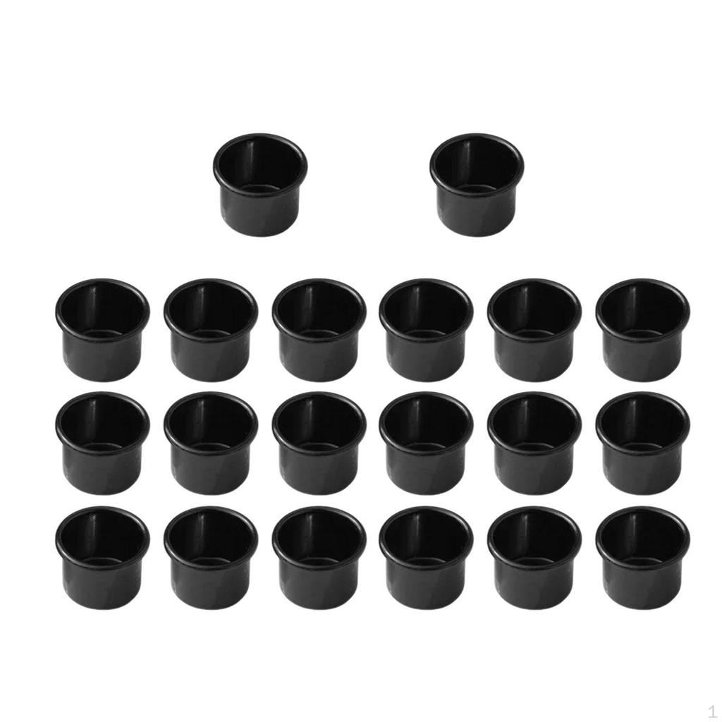 20 шт. Подсвечник металлический подсвечник настольный предотвращает капание воска держатель