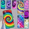 Радужный спиральный тай-дай для OPPO Reno 7 8 Lite 8T 10 11 12 13 14 Pro 11F 12F 13F 14F OPPO Find X8 X5 X6 X9 Pro Чехол