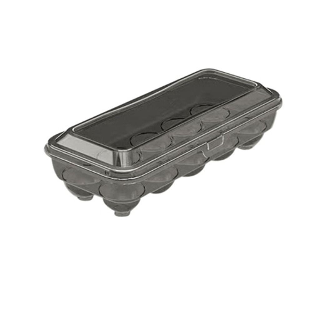 Rolling Egg Holder with Lid Egg Storage Container Stackable Eggs Storage Box Camping