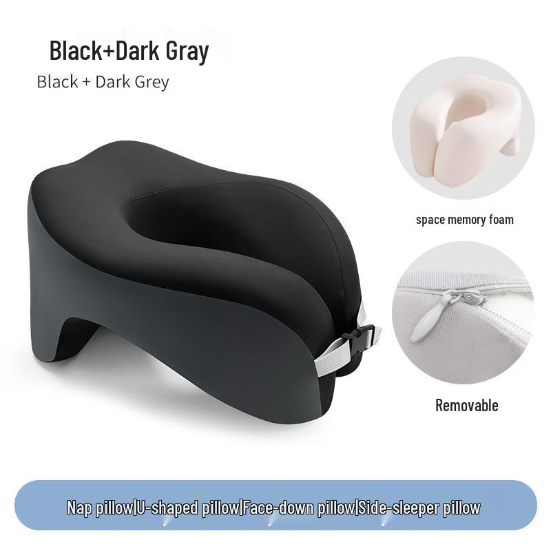 U-образная дорожная подушка из пены с эффектом памяти для поддержки шеи