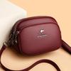 Women's Bag New Casual Small Square Bag Multi-compartment Shoulder Messenger Bag Mother Bag Atmospheric Women's Bag