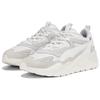 Puma RS-X Efekt Premium Белый Перьевой Серый Унисекс Повседневная обувь 390776-02